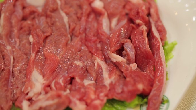 【镜头合集】老北京涮羊肉片手切羊肉