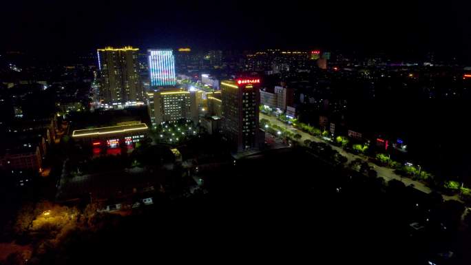 安陆城市夜景