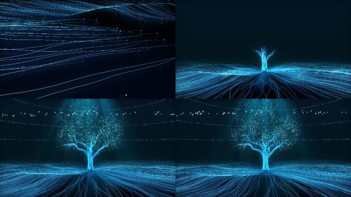 【原创】光线粒子汇聚科技树