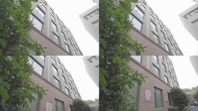 上海瑞金医院-医院楼体道路特写3