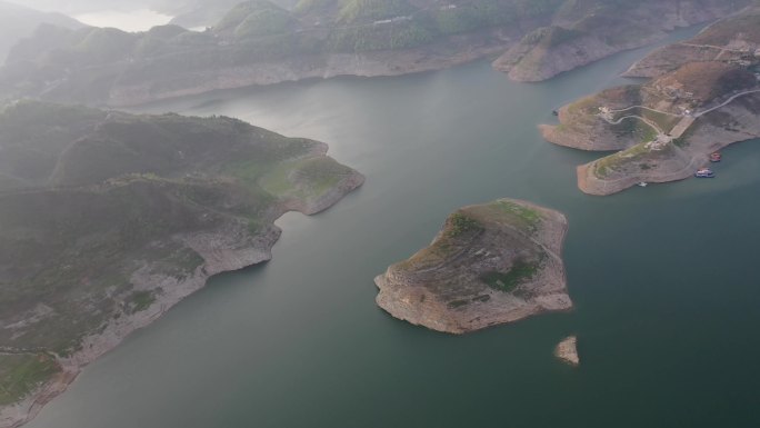 航拍贵州第一湖支嘎阿鲁湖（五）