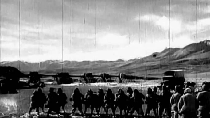 1954年青藏公路修路建设