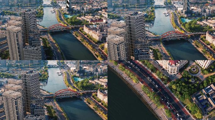 城市系列--天津海河道桥&交通