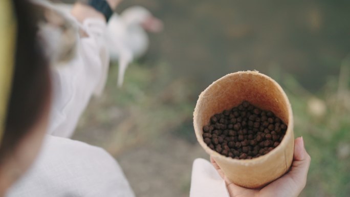 手持式喂鱼喂鸭子喂鱼投喂饲料