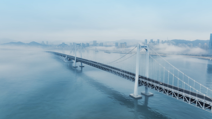 平流雾跨海大桥