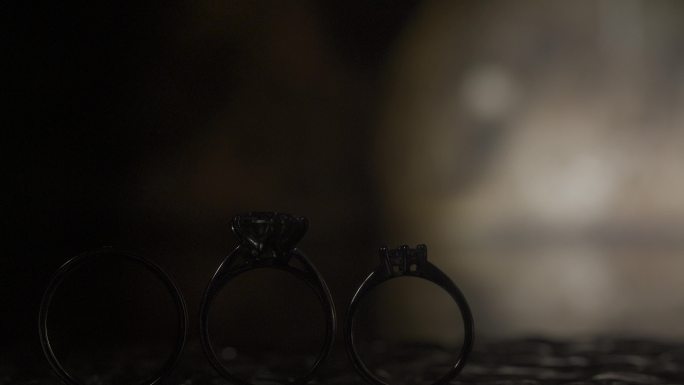 婚礼钻戒 戒指素材 实拍戒指素材