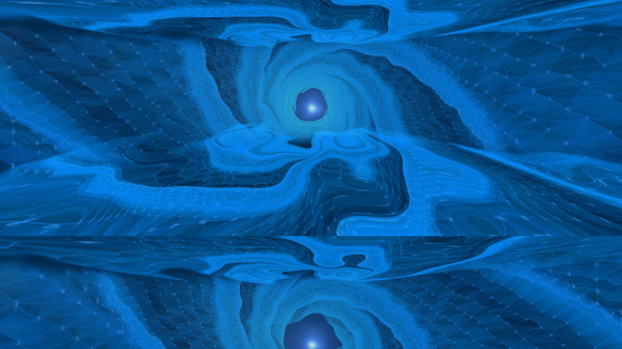 3D空间粒子穿梭视频