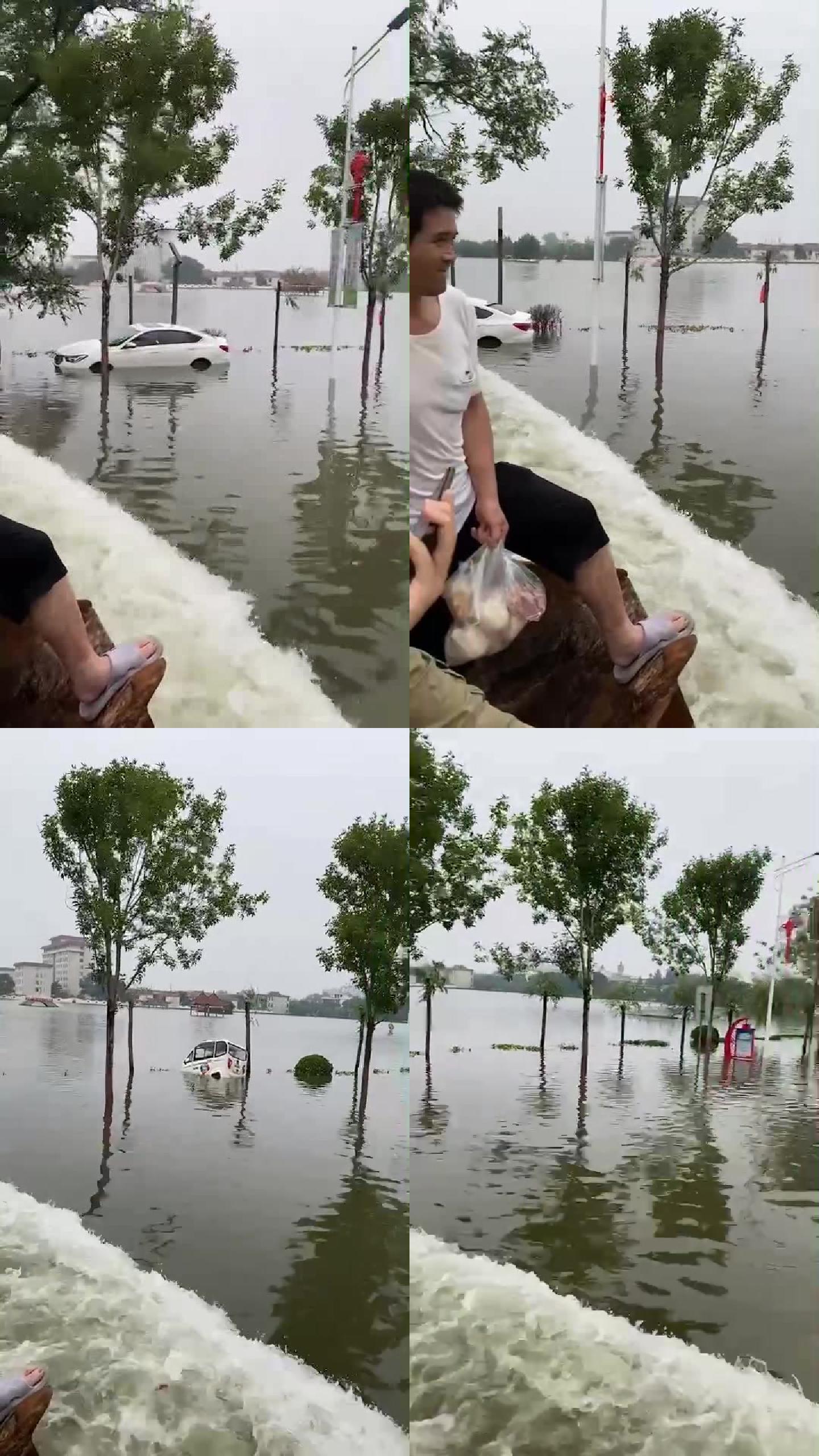 河南暴雨救援第一视角