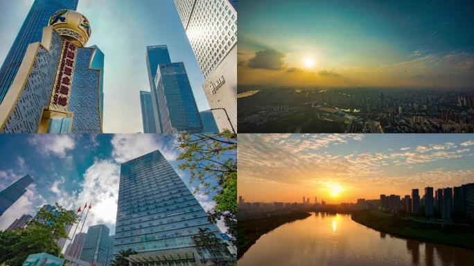 广西南宁4K地标延时合集
