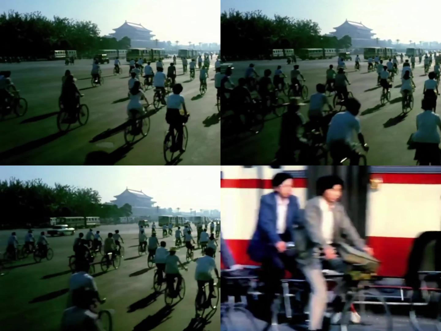 8090年代中国自行车大军