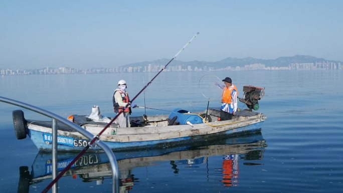 海中船钓