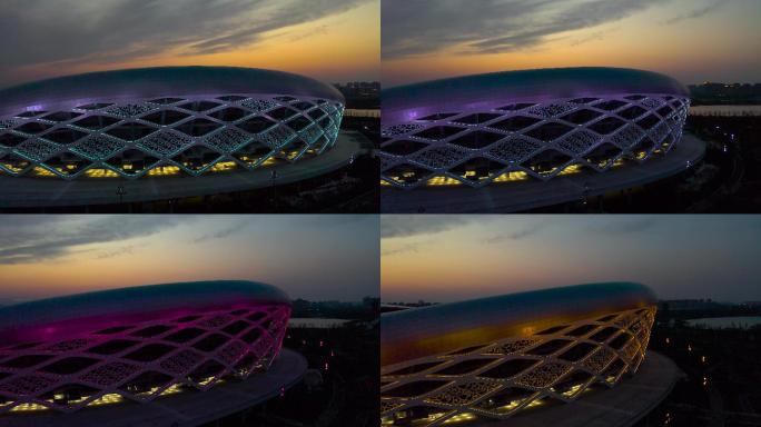 滁州奥体中心——体育场夜景