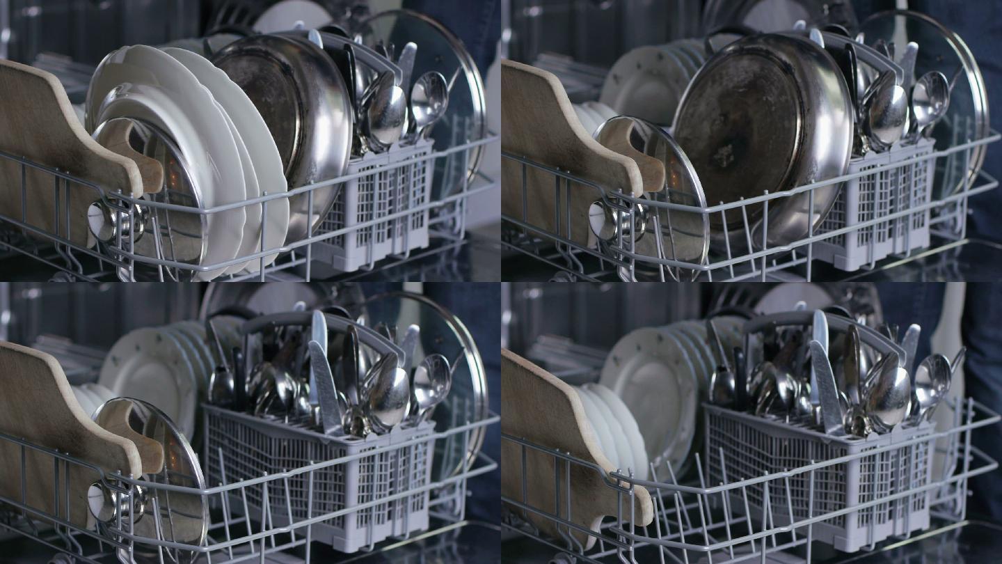 洗碗机家务活做家务洗碗刷碗