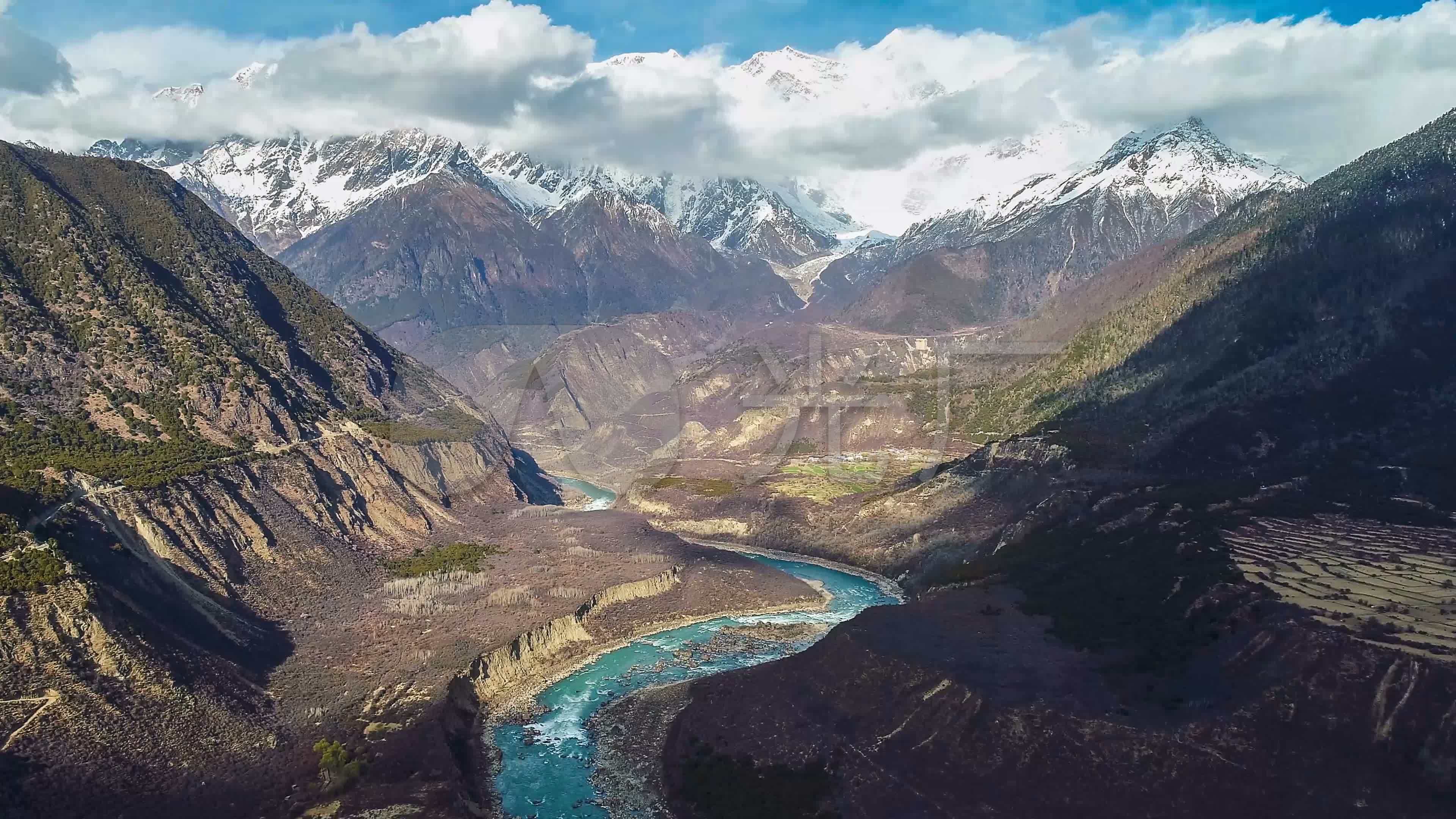 西藏雅鲁藏布大峡谷风光 - 新影像风光 花粉俱乐部