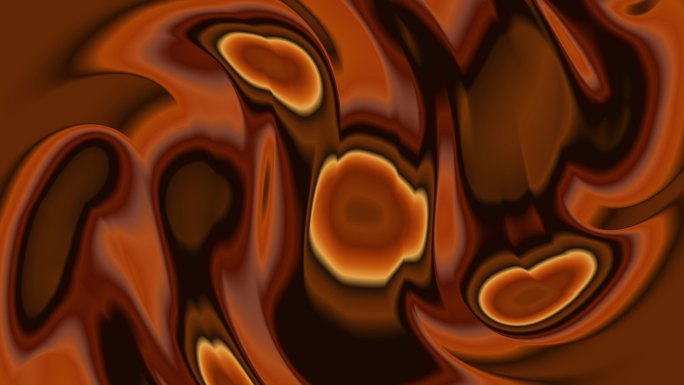 棕色液体波抽象视错觉运动图形背景视频