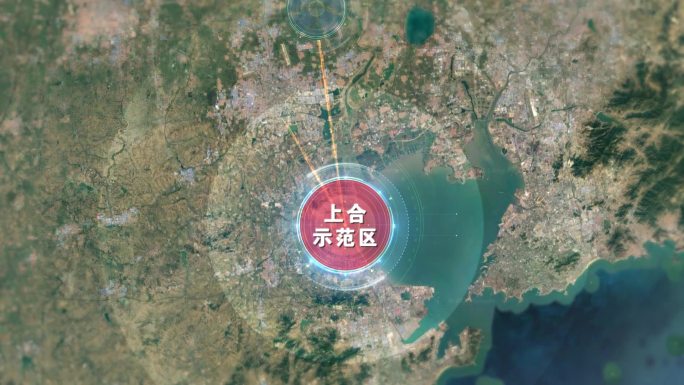 ae地图上合示范区国际空陆公路邮政前湾港