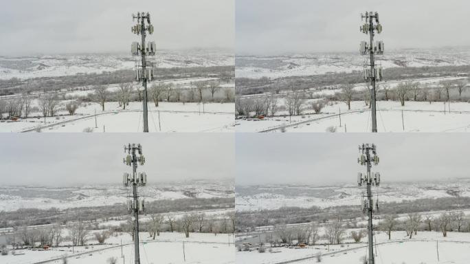 5G电池塔在暴风雪中可靠连接