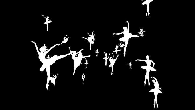 舞蹈转场视频素材