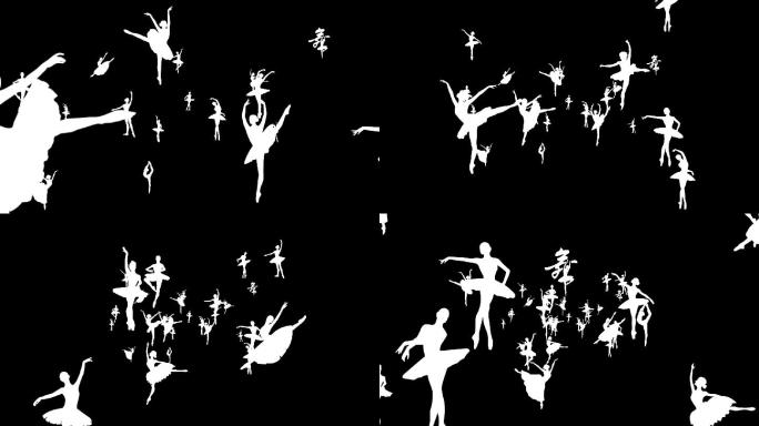 舞蹈转场视频素材
