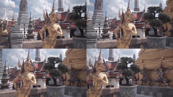 泰国曼谷的大皇宫寺庙。热门旅游目的地。