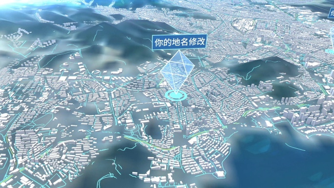 大连4K城市建筑模型E3d地图