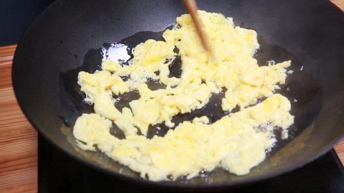【镜头合集】油锅炒鸡蛋  (2)