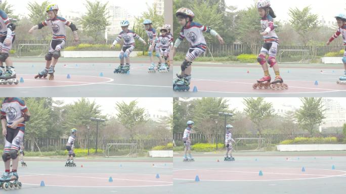 学校轮滑少年儿童学习轮滑城市活力培训机构