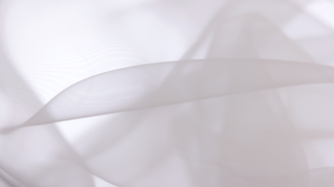 白色透明纺织品抽象线条光影梦幻