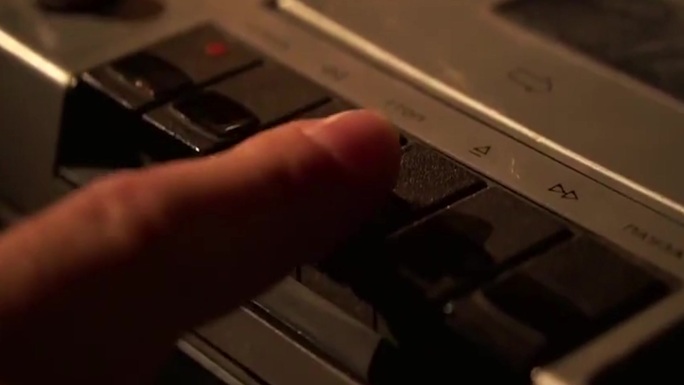 80年代录音机按钮