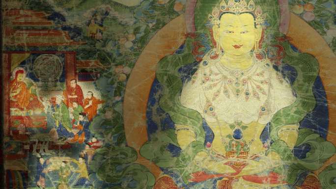 西藏唐卡壁画 三维