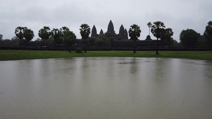 Ankhor Wat和Rain