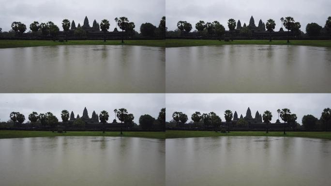 Ankhor Wat和Rain