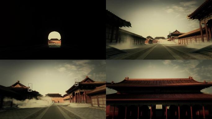 穿越古代宫殿 紫禁城 俯看北京城