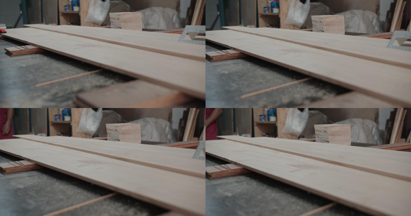 切割和制作家具用木质材料