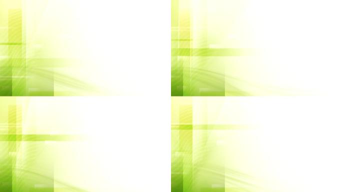 现代图形循环-绿色角（HD 1080）