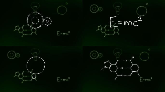 科学黑板数学黑板