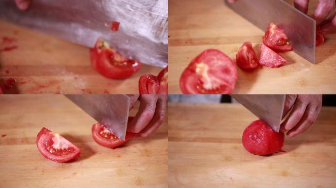 【镜头合集】大厨切番茄  (1)