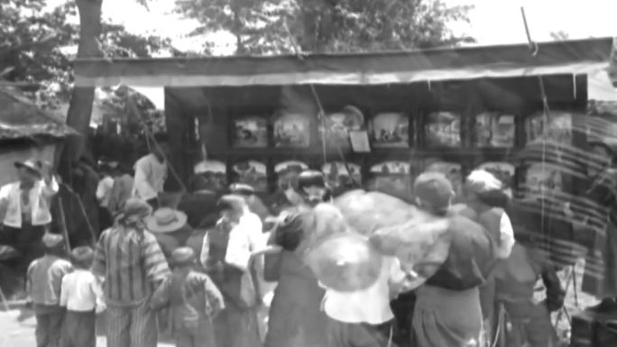 --1931年城市庙会皮影戏