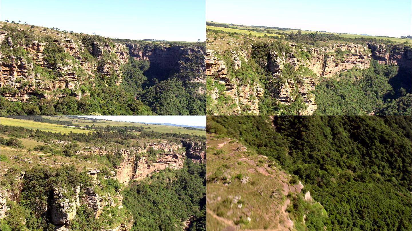 奥里比峡谷-鸟瞰图-南非夸祖鲁-纳塔尔