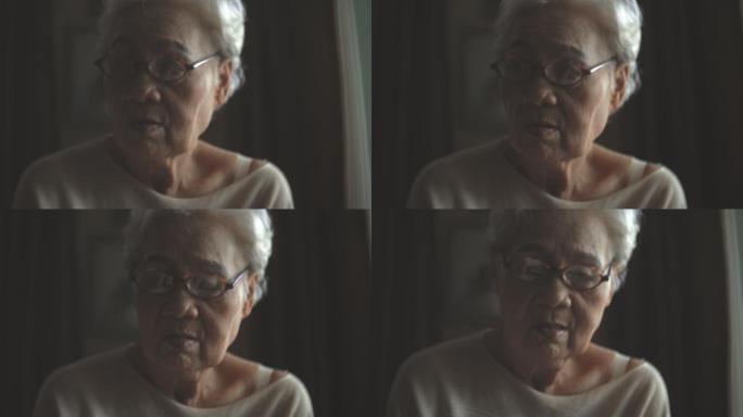 老人的日常生活，奶奶的故事