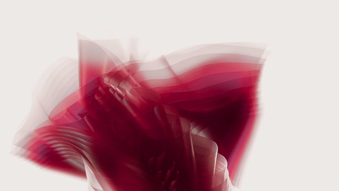 抽象柔和的红色半透明布纹背景
