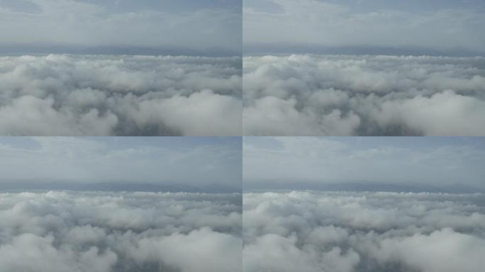西安高新区绝版超级云海城市平流雾