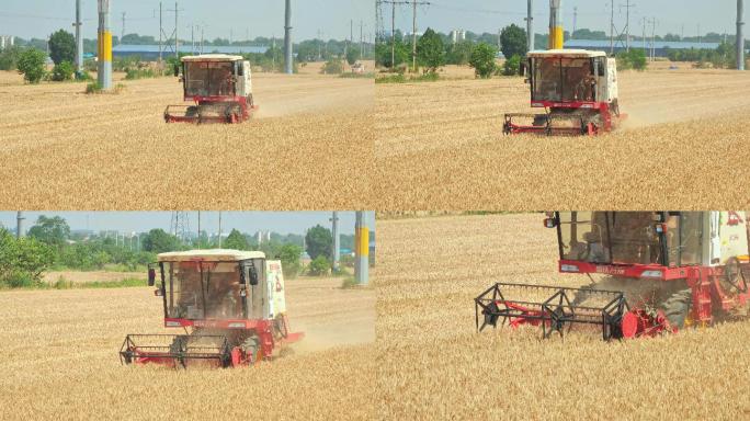 农业收割素材