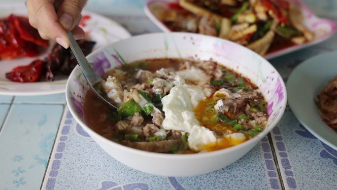 泰国餐厅当地街头美食照片