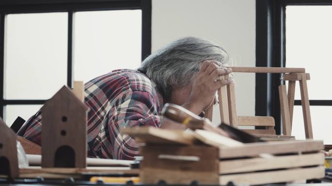 高级男木工木制工艺品