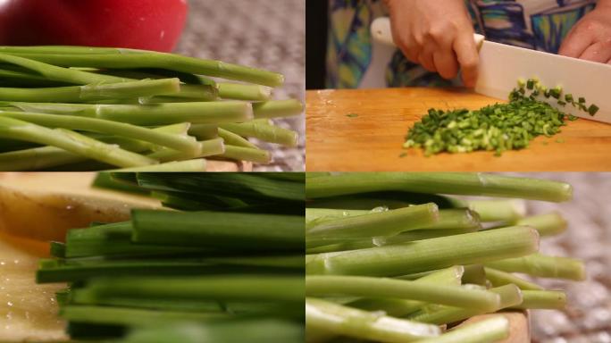 【镜头合集】韭菜蔬菜健康三鲜馅料
