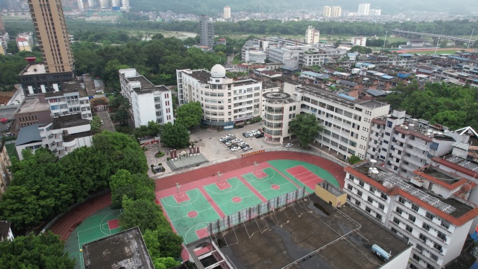 福建福安学校航拍B415