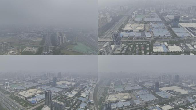 6月3日雾霾下的成都