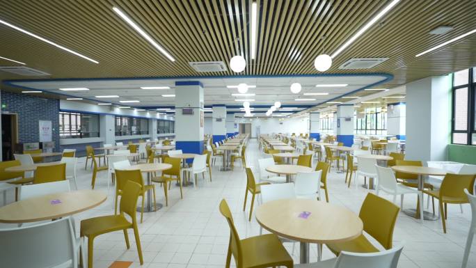 大学 高初中 小学校 食堂 桌椅餐厅