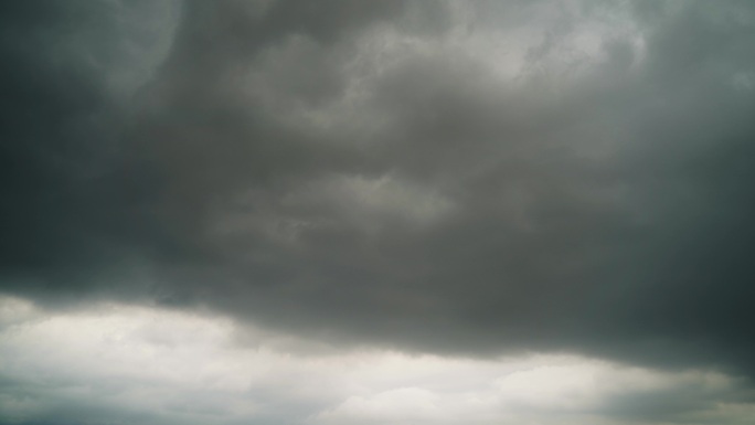阴天天空乌云延时要下雨天气变化